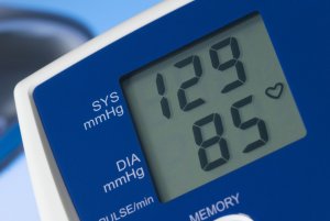 اعداد روی دستگاه فشار خون دیجیتال